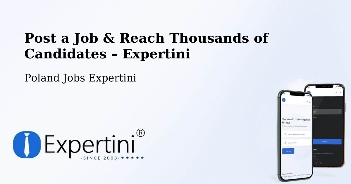 Post a Job in Stężyca – Hire the Right Talent - Stężyca, Poland Jobs Expertini