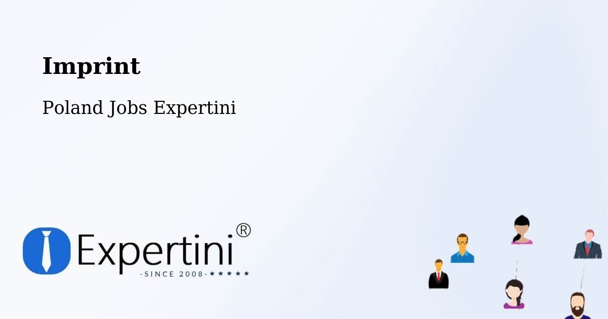 Imprint – Stężyca - Poland Jobs Expertini