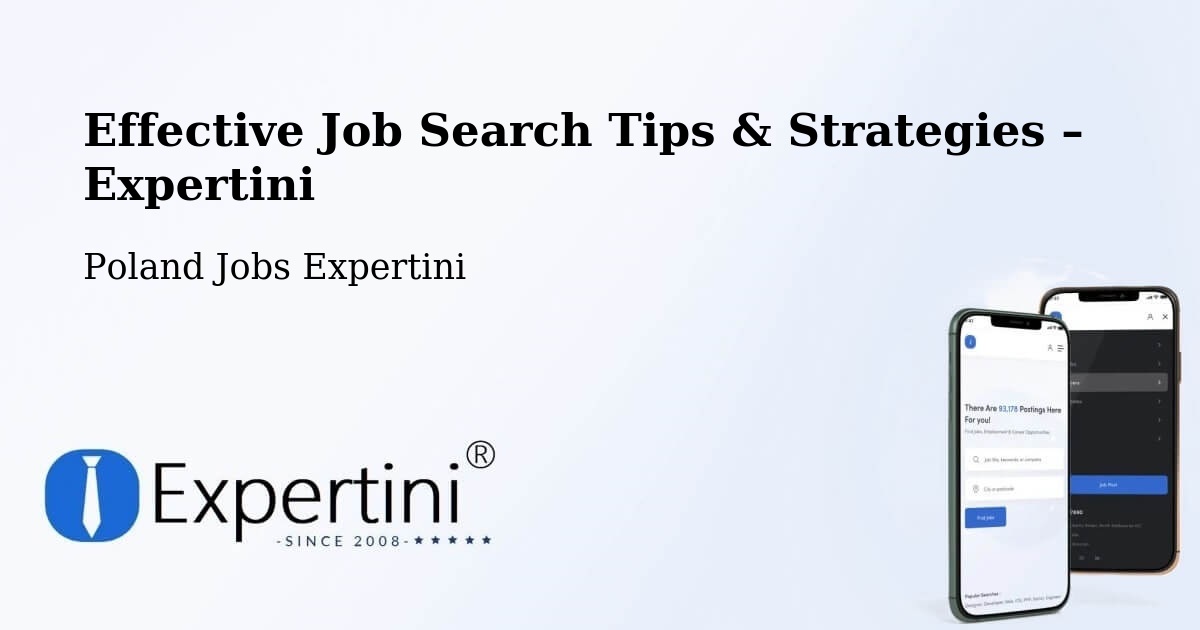 Job Search Tips & Strategies for Job Seekers – Stężyca - Stężyca, Poland Jobs Expertini